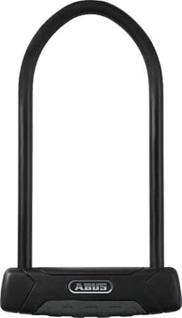 ABUS Granit Plus 470 U-Lock + EaZy KF Bracket - Bicycle Lock with Parabolic Shackle - ABUS Security Level 12