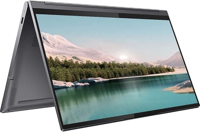 Lenovo Yoga 9 2-in-1 Laptop, 15.6" Full HD Touchscreen, Intel Core i7-10750H Processor, NVIDIA GeForce GTX 1650 Ti, 12GB RAM, 1TB SSD, Backlit Keyboard, Wi-Fi 6, Fingerprint Reader, Windows 11 Home