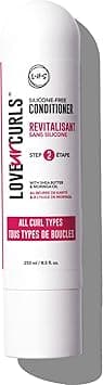 LUS Brands Love Ur Curls Conditioner for Curly, Wavy, Kinky-Coily Hair, 8.5 oz - Silicone-Free, Hydrating, Detangling for Soft, Smooth Curl Definition - Hair Treatment for Dry Damaged Hair