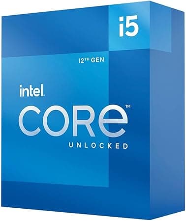 Intel Core i5-12600K Desktop Processor with Integrated Graphics and 10 (6P+4E) Cores up to 4.9 GHz Unlocked LGA1700 600 Series Chipset 125W