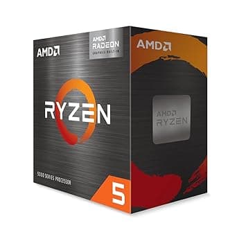 AMD Ryzen™ 5 5600G Desktop Processor (6-core/12-thread, 19MB Cache, up to 4.4 GHz max Boost) with Radeon™ Graphics