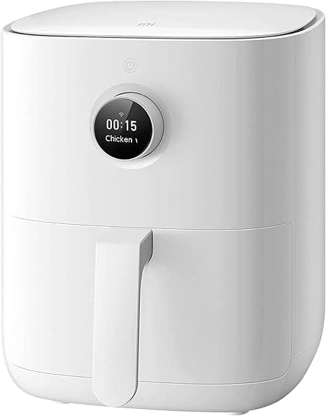 Mi Smart Air Fryer, fritadeira sem óleo, capacidade 3,5 l, 1500 W, controlo por aplicação, espaço de cozedura duplo, branco