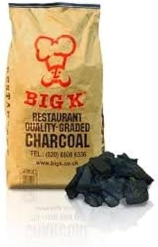 We Can Source It Ltd - Big K Restaurant Grade Lumpwood Charcoal Hardwood 15Kg for BBQ Barbeque Outdoor Party