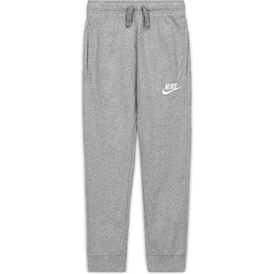 Nike Men's Classic Track Pants (AH6073-064_DK Grey Heather/White_XS)