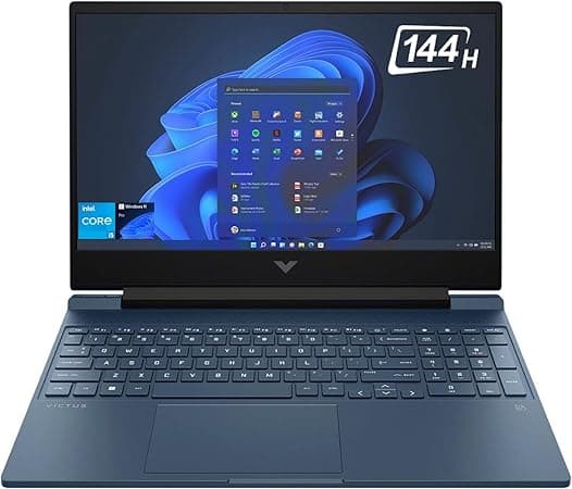 HP Victus Gaming Laptop, 15.6" FHD IPS 144Hz, 13th Gen Intel 8-Core i5-13420H Up to 4.60 GHz, GeForce RTX 3050 6GB, 32GB RAM, 1TB PCIe 4.0, Backlit Keyboard, WiFi 6, HDMI, USB-C, RJ45, Win 11 Pro