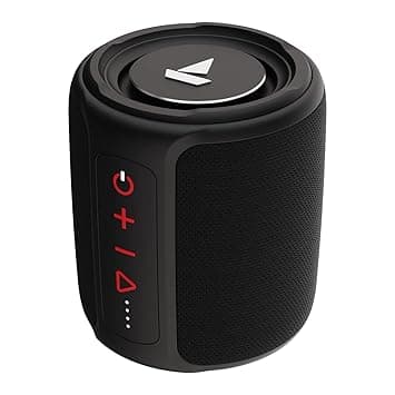 boAt Stone 352 Bluetooth Speaker with 10W RMS Stereo Sound, IPX7 Water Resistance, TWS Feature, Up to 12H Total Playtime, Multi-Compatibility Modes and Type-C Charging(Raging Black)