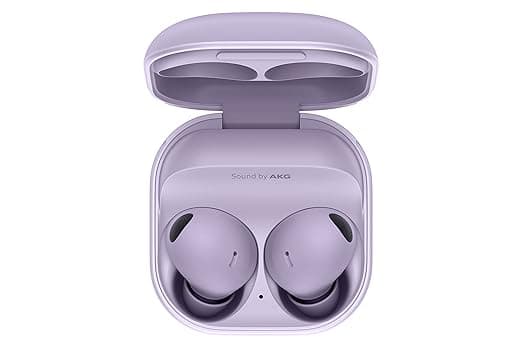 Samsung Galaxy Buds2 Pro, Bluetooth Truly Wireless in Ear Earbuds with Noise Cancellation (Bora Purple, with Mic)