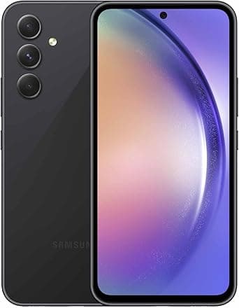 SAMSUNG Galaxy A54 5G A Series Cell Phone, Unlocked Android Smartphone, 128GB, 6.4” Fluid Display Screen, Pro Grade Camera, Long Battery Life, Refined Design, US Version, 2023, Awesome Black