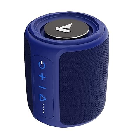 boAt Stone 352 Bluetooth Speaker with 10W RMS Stereo Sound, IPX7 Water Resistance, TWS Feature, Up to 12H Total Playtime, Multi-Compatibility Modes and Type-C Charging(Vibing Blue)