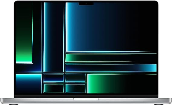 Apple 2023 MacBook Pro Laptop, Apple M2 Max chip, 12‑core CPU and 38‑core GPU: 16.2-inch Liquid Retina XDR Display, 32GB Unified Memory, 1TB SSD Storage. Works, iPhone/iPad; Silver, French