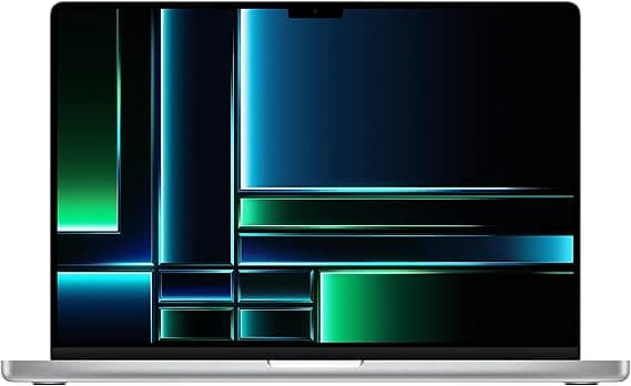 Apple 2023 MacBook Pro Laptop, Apple M2 Max chip, 12‑core CPU and 38‑core GPU: 16.2-inch Liquid Retina XDR Display, 32GB Unified Memory, 1TB SSD Storage. Works, iPhone/iPad; Silver, French