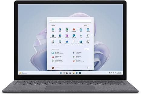Microsoft Surface Laptop 5, i5, 16GB RAM, 512GB SSD, Win 11 Home, 13.5 Inch Laptop, Platinum, Powered by Intel Evo Platform