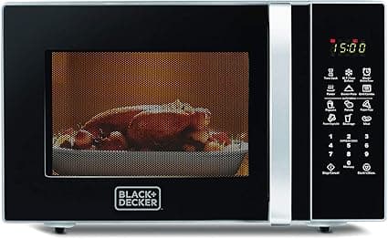 Black+Decker 30 Liter Microwave Oven with Grill | Model No MZ30PGSA-B5 with 2 Years Warranty