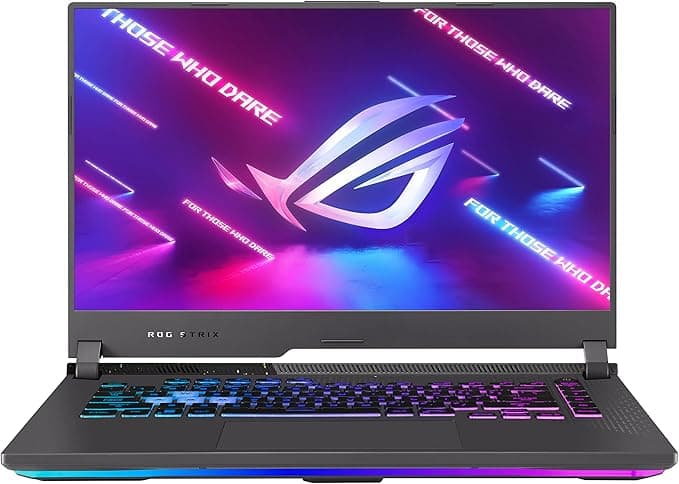 ASUS ROG Strix G15 (2022) Gaming Laptop, 15” 16:10 FHD 144Hz, GeForce RTX 3050, AMD Ryzen™ 7 6800H/HS, 16GB DDR5, 512GB PCIe SSD, Wi-Fi 6E, Windows 11, G513RC-ES73, Eclipse Gray