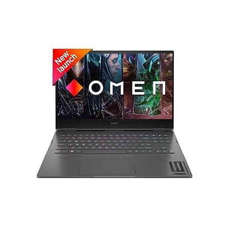 HP OMEN Gaming Laptop, AMD Ryzen 7 6800H, 8GB RTX 3070 Ti GPU, 16.1-inch (40.9 cm), QHD, IPS, 300 nits, 165Hz, 3 ms Response time, 16GB DDR5, 1TB SSD, RGB Backlit KB (MSO, Silver, 2.37 kg), n0123AX