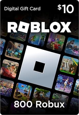 Roblox Digital Gift Code for 800 Robux [Redeem Worldwide - Includes Exclusive Virtual Item] [Online Game Code]