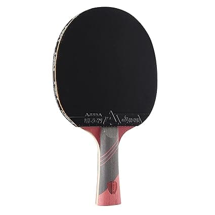 JOOLA Omega Speed - Table Tennis Racket for Advanced Training with Flared Handle - Tournament Level Ping Pong Paddle with Torrent 33 Table Tennis Rubber- Designed for Speed