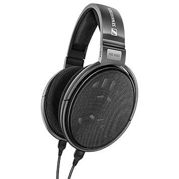 Sennheiser HD 650 Over-Ear Wired Headphone Without Mic (Silver)