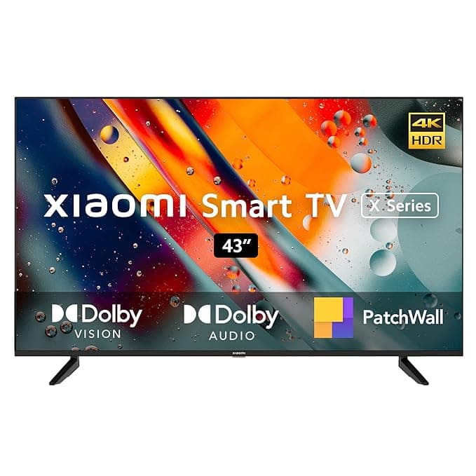 Mi 108 cm (43 inches) X Series 4K Ultra HD Smart Android LED TV ‎L43M7-A2IN (Black)