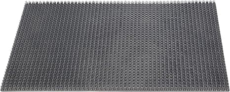 ID mat Gazongrat 406002 Polyethylene Doormat, Grey, 60 x 40 x 1.8 cm