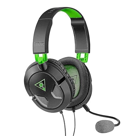 Turtle Beach Recon 50 Xbox Gaming Headset for Xbox Series X/ S, Xbox One, PS5, PS4, PlayStation, Nintendo Switch, Mobile & PC with 3.5mm - Removable Mic, 40mm Speakers - Black