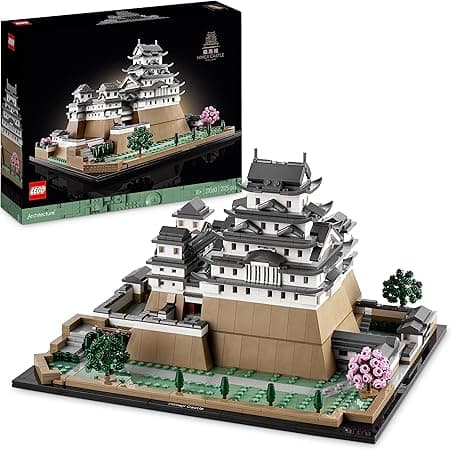 LEGO Architecture Mimari Simgeler Koleksiyonu, Himeji Kalesi 21060 - Seyahat, Mimari ve Tarih Meraklısı Yetişkinler için Koleksiyonluk ve Sergilenebilir Model Yapım Seti (2125 Parça)