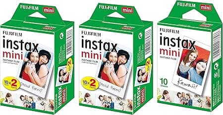 FujiFilm Instax Mini Instant Film, Pack of 5 x 10 Sheets - package may vary