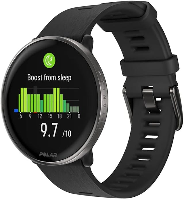 POLAR Ignite 3 Titanium - Fitness & Wellness GPS Smartwatch, Sleep Tracker, Activity Tracker for Fitness, Workout, Health Recovery, Heart Rate Monitor, Sports Watch for Men and Women