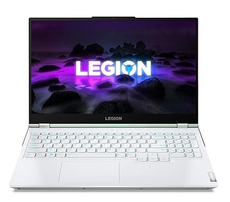 Lenovo Legion 5 AMD Ryzen 7 5800H 15.6" (39.62cm) WQHD IPS Gaming Laptop (16GB/512GB SSD/6GB NVIDIA RTX 3060/165Hz/Windows 11/Office 2021/Blue Backlit/3months Game Pass/Stingray/2.4Kg), 82JU018YIN