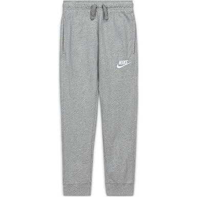 Nike Men's Classic Track Pants (AH6073-064_DK Grey Heather/White_XS)