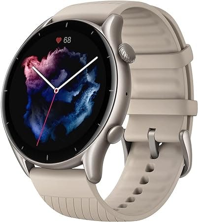 Novo amazfit gtr 3 GTR-3 gtr3 smartwatch 1.39 "amoled display alexa built-in gps monitoramento de saúde relógio inteligente para android ios (Grey)