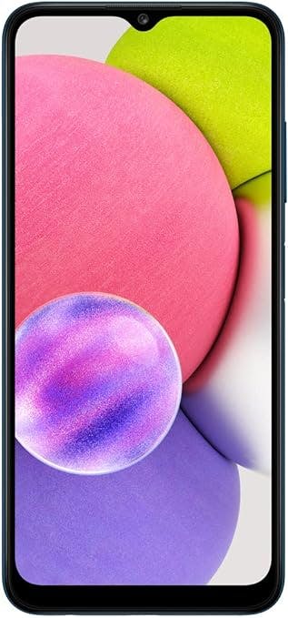 SAMSUNG Galaxy A03s Cell Phone, Factory Unlocked Android Smartphone, 32GB, Triple Lens Camera, Infinity Display Screen, Long Battery Life, Expandable Storage, US Version, Blue