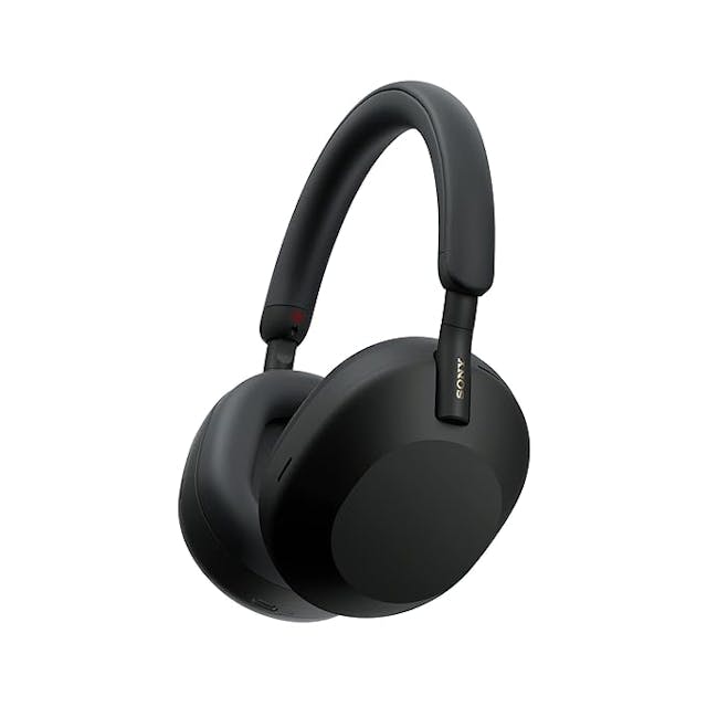 Sony WH-1000XM5 Wireless Industry Leading Active Noise Cancelling Headphones, 8 Mics for Clear Calling, 40Hr Battery, 3 Min Quick Charge = 3 Hours Playback, Multi Point Connectivity, Alexa - Black