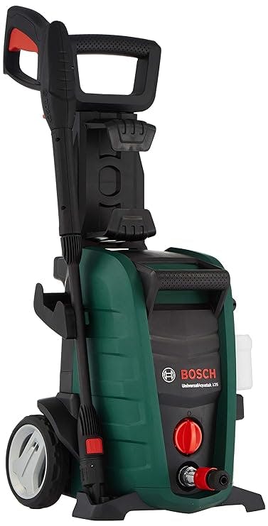 Bosch UniversalAquatak 125 Bar 1500W Electric High Pressure Washer Cleaner with High Pressure Gun, Lance, 5m Hose, 3-in-1 Nozzle & Detergent Nozzle, Self Priming Capable