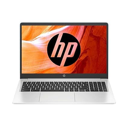 HP Chromebook 15a Intel Celeron N4500 15.6 inch (39.6cm) HD,Anti-Glare, Micro-Edge Laptop(4GB RAM/128 GB eMMC/Intel UHD Graphics/Google Assistant/Chrome 64/Numeric Keypad/Dual Speaker) 15a- na0012TU