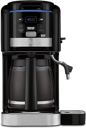 Cuisinart CHW-16C 12-Cup Programmable Coffeemaker & Hot Water System, Black