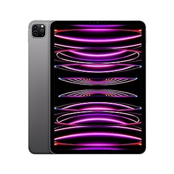 Apple 2022 11-inch iPad Pro (Wi-Fi + Cellular, 256GB) - Space Grey (4th Generation)