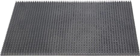 ID mat Gazongrat 406002 Polyethylene Doormat, Grey, 60 x 40 x 1.8 cm