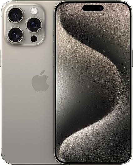 Apple iPhone 15 Pro Max (256 GB) - Natural Titanium | [Locked] | Boost Infinite plan required starting at $60/mo. | Unlimited Wireless | No trade-in needed to start | Get the latest iPhone every year