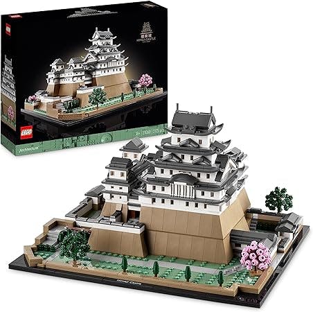 LEGO Architecture Mimari Simgeler Koleksiyonu, Himeji Kalesi 21060 - Seyahat, Mimari ve Tarih Meraklısı Yetişkinler için Koleksiyonluk ve Sergilenebilir Model Yapım Seti (2125 Parça)