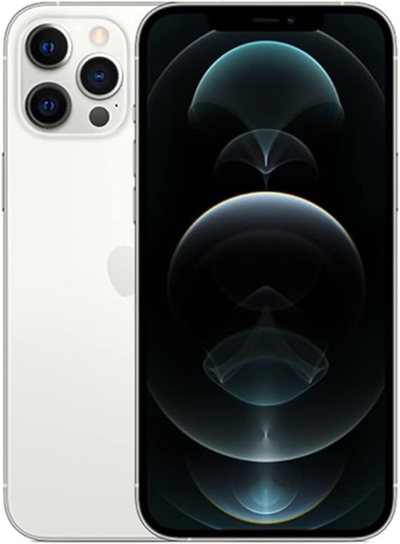 Apple iPhone 12 Pro, 128GB, Silver - Fully Unlocked (Renewed)